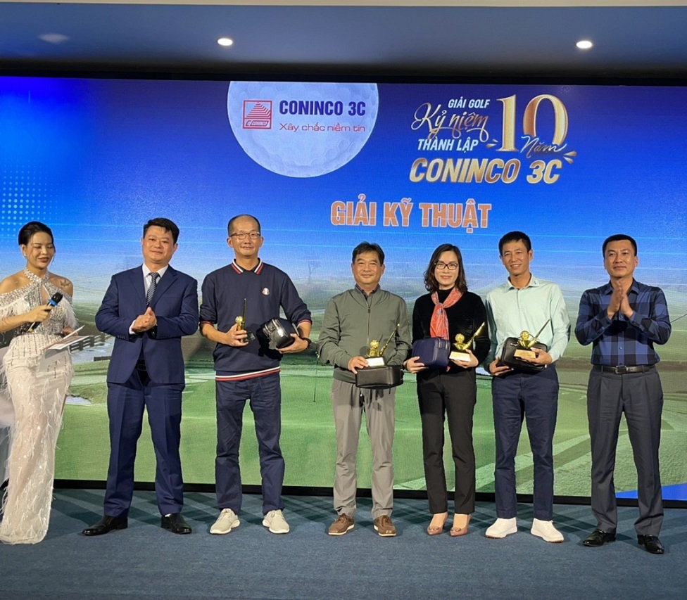 Tổng Giám đốc Trần Ngọc Đồng tham dự giải Golf kỷ niệm 10 năm thành lập CONINCO 3C
